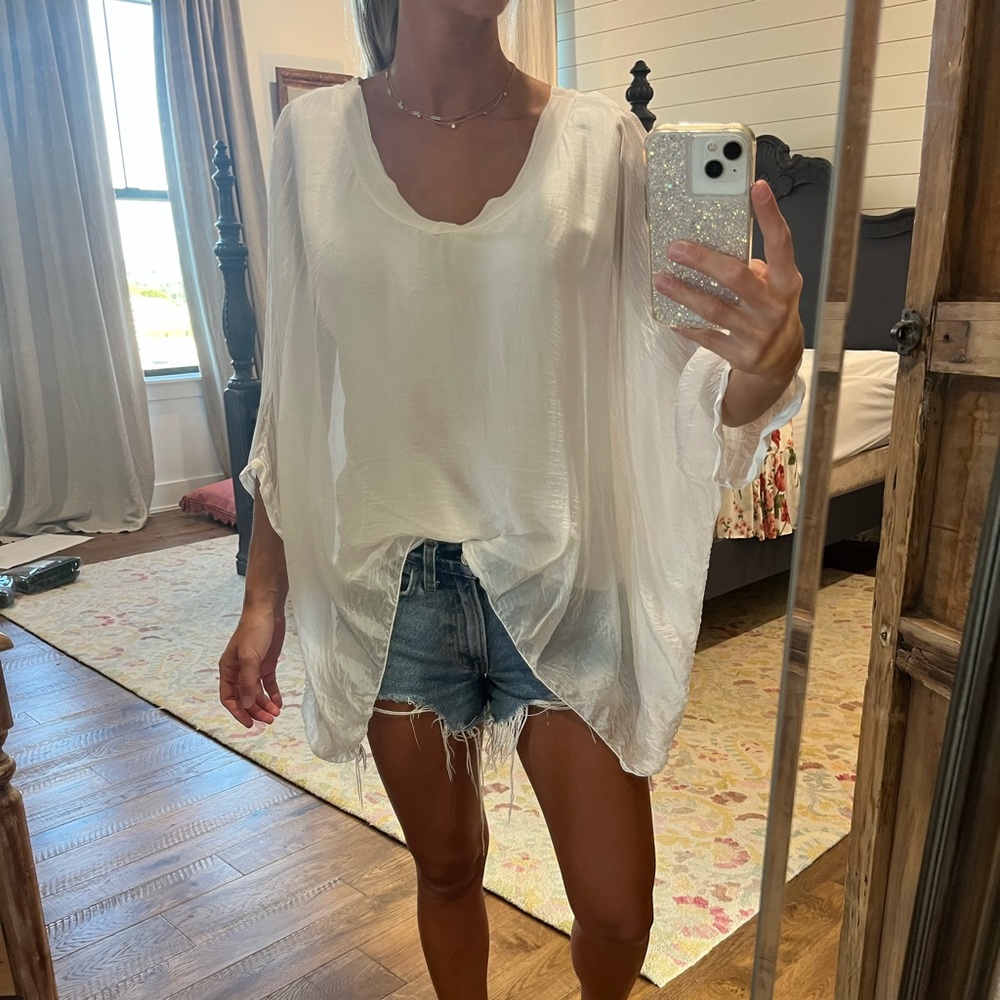 Sofia white blouse